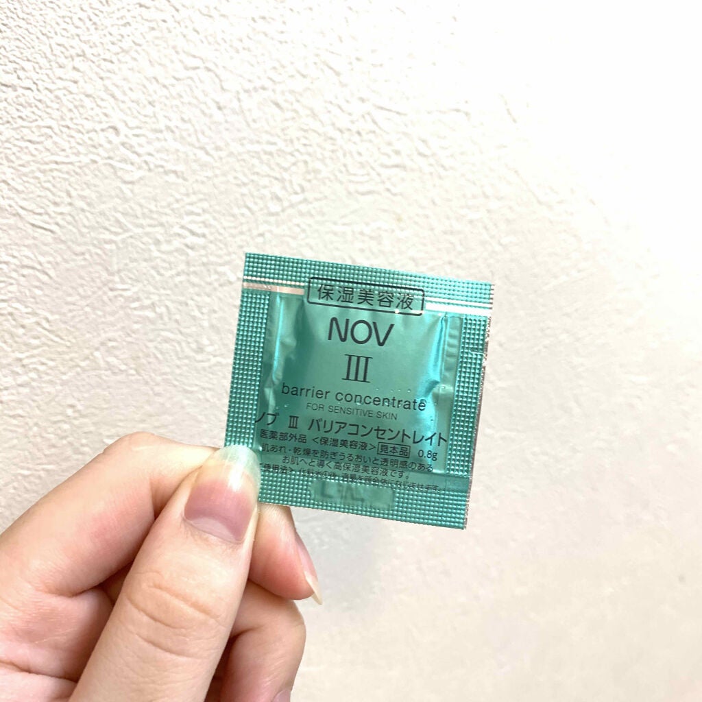 Ⅲ バリアコンセントレイト/NOV/美容液を使ったクチコミ(1枚目)