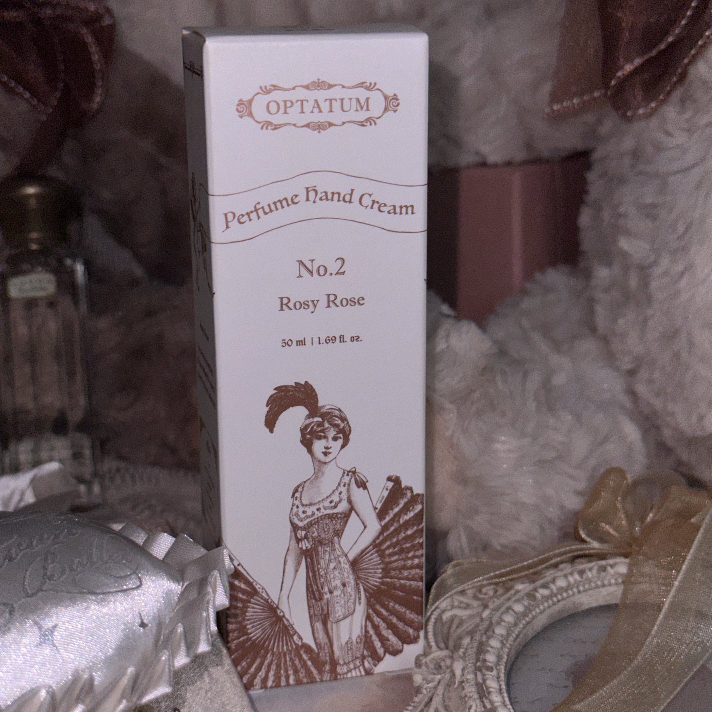 パフュームハンドクリーム グリーンデュー/オプタウム/ハンドクリームを使ったクチコミ(7枚目)