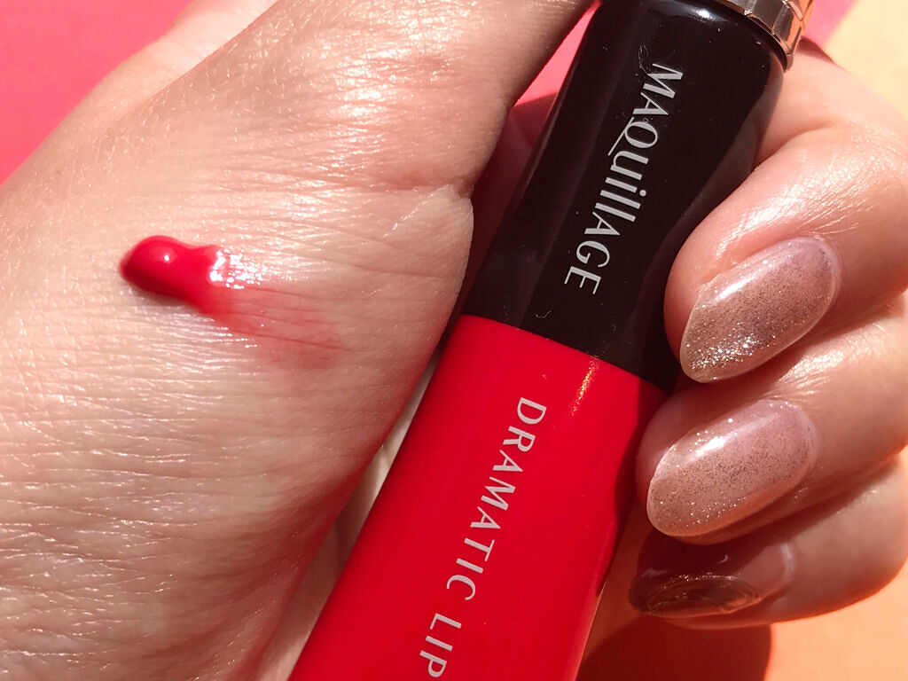 ドラマティックリップティント RD302 アップルジャム/マキアージュ/リップティントを使ったクチコミ（2枚目）