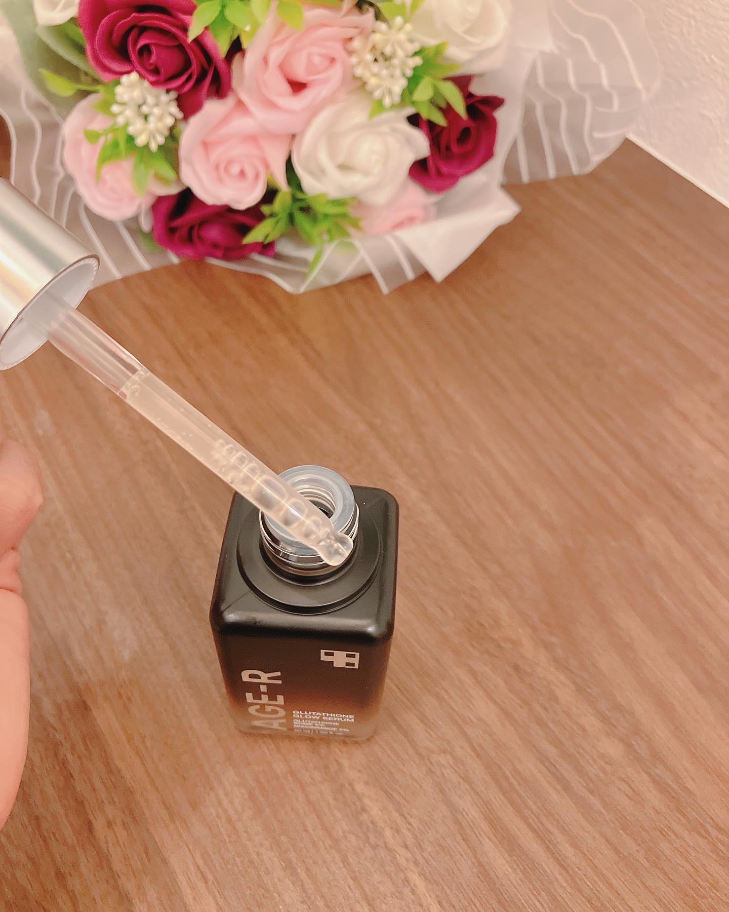 グルタチオングロウアンプル/MEDICUBE/美容液を使ったクチコミ（3枚目）