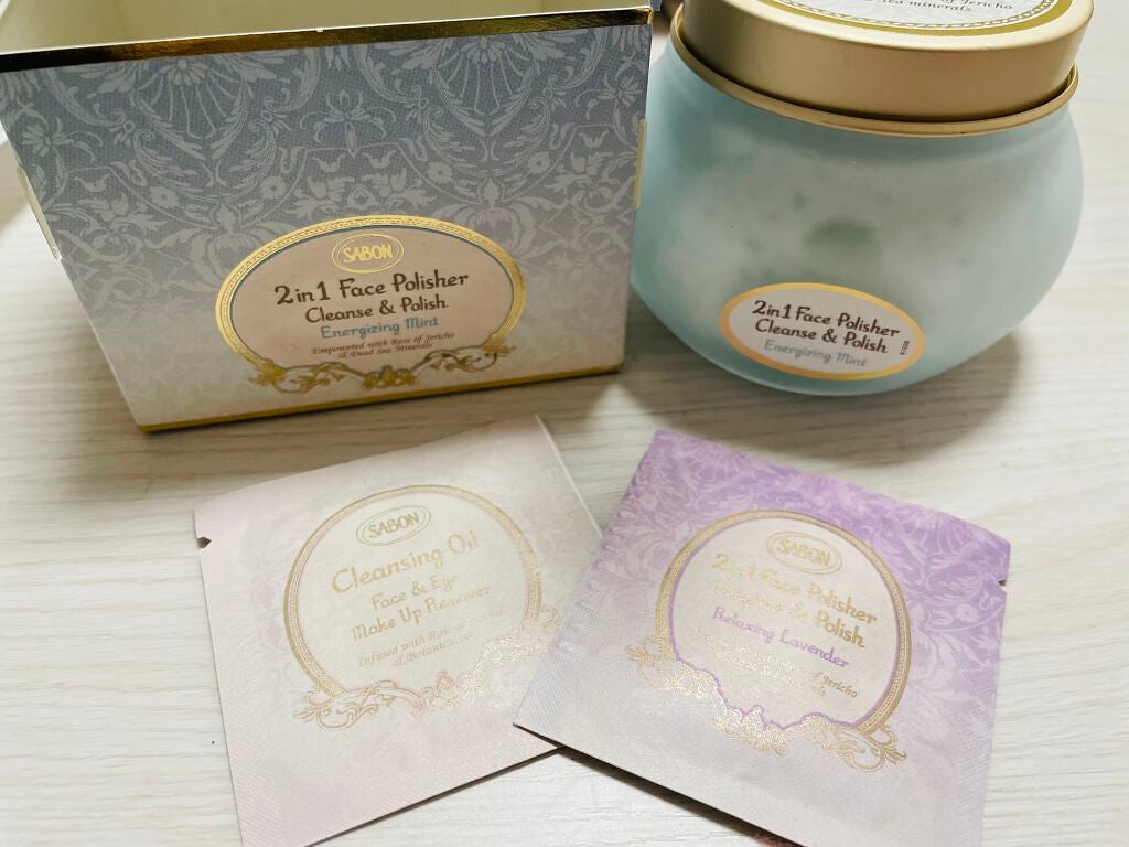 フェイスポリッシャー リフレッシング(ミント)/SABON/スクラブ・ゴマージュを使ったクチコミ(1枚目)