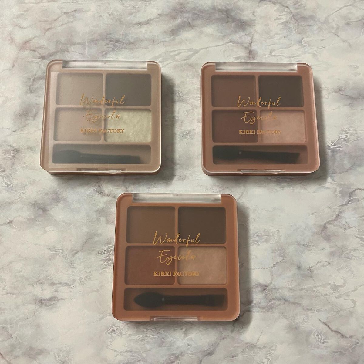 わんだふるアイカラー/KIREI FACTORY/アイシャドウパレットを使ったクチコミ(3枚目)