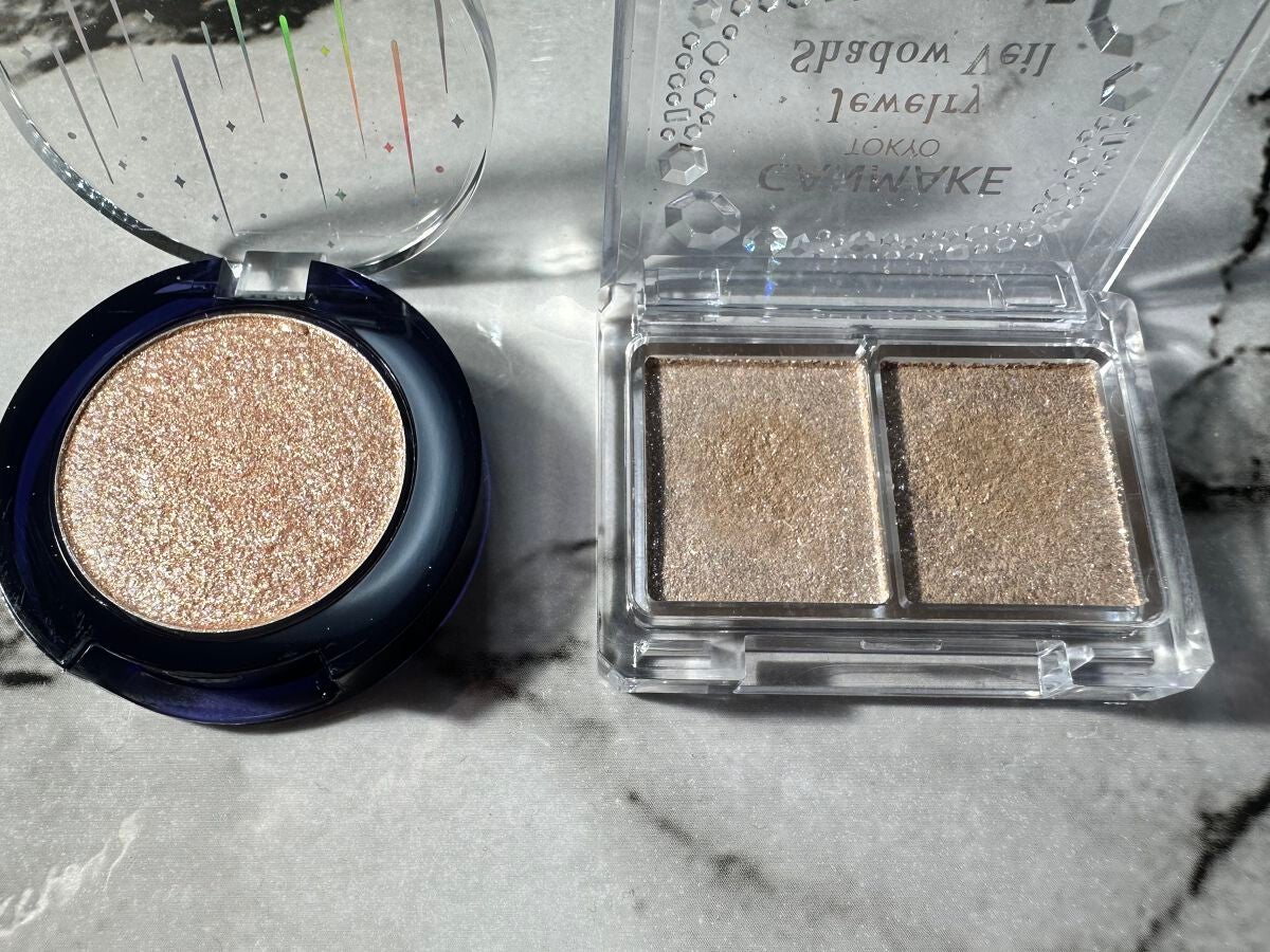 ジュエリーシャドウベール/キャンメイク/アイシャドウパレットを使ったクチコミ(2枚目)
