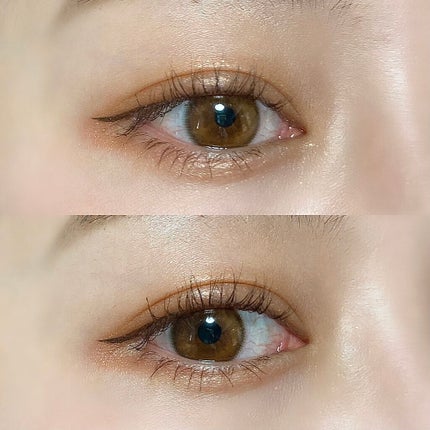 ダリアブラウンマンスリー (DAHLIA BROWN monthly)/OLOLA/1ヶ月(1MONTH)カラコンを使ったクチコミ(3枚目)