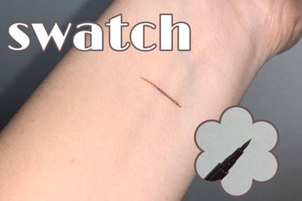 UR GLAM LIQUID EYELINER/U R GLAM/リキッドアイライナーを使ったクチコミ(2枚目)