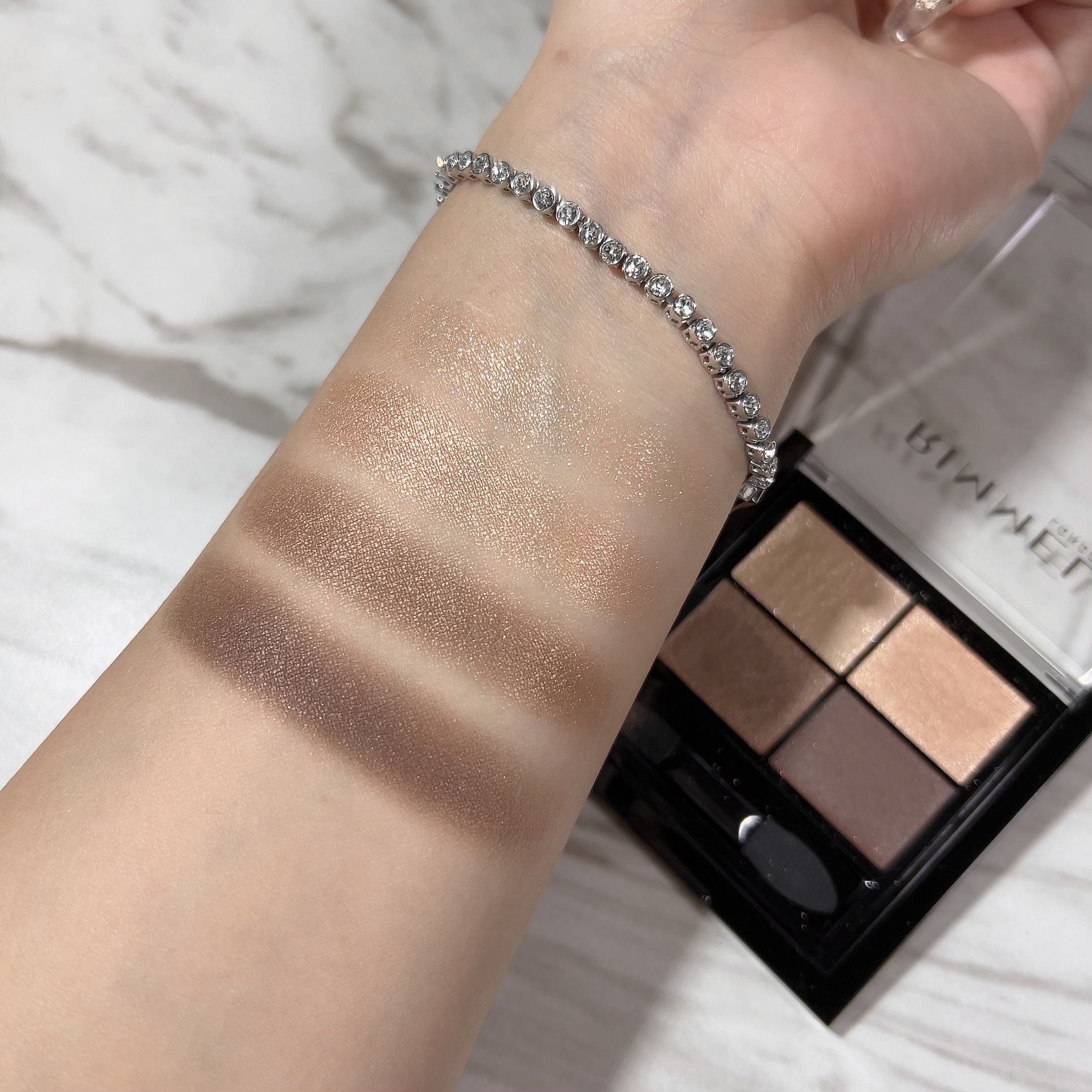 ワンダー エバー アイシャドウ 006　レディブラウン/リンメル ロンドン/アイシャドウパレットを使ったクチコミ（3枚目）