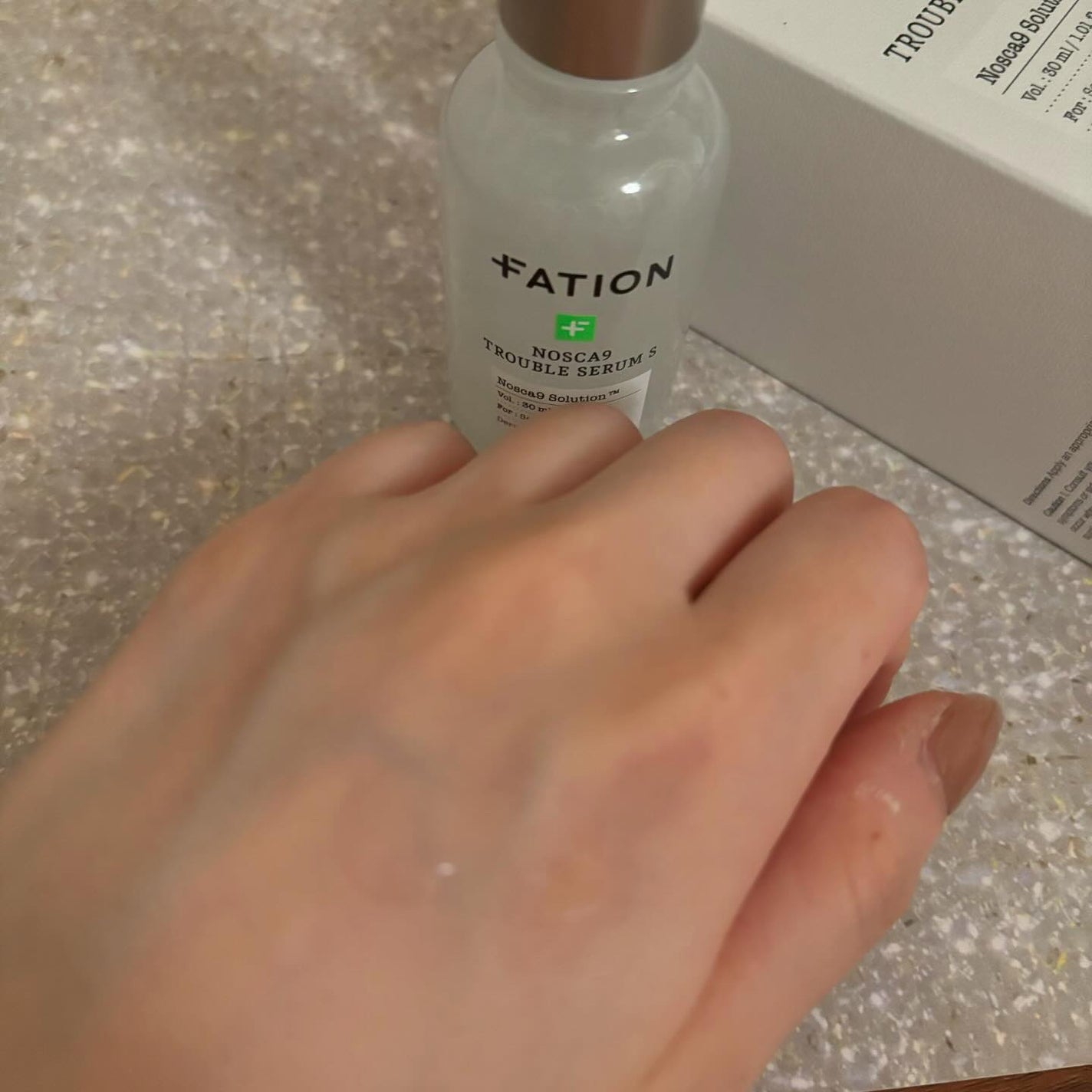 ノスカナイン トラブル セラム/FATION/美容液を使ったクチコミ(3枚目)