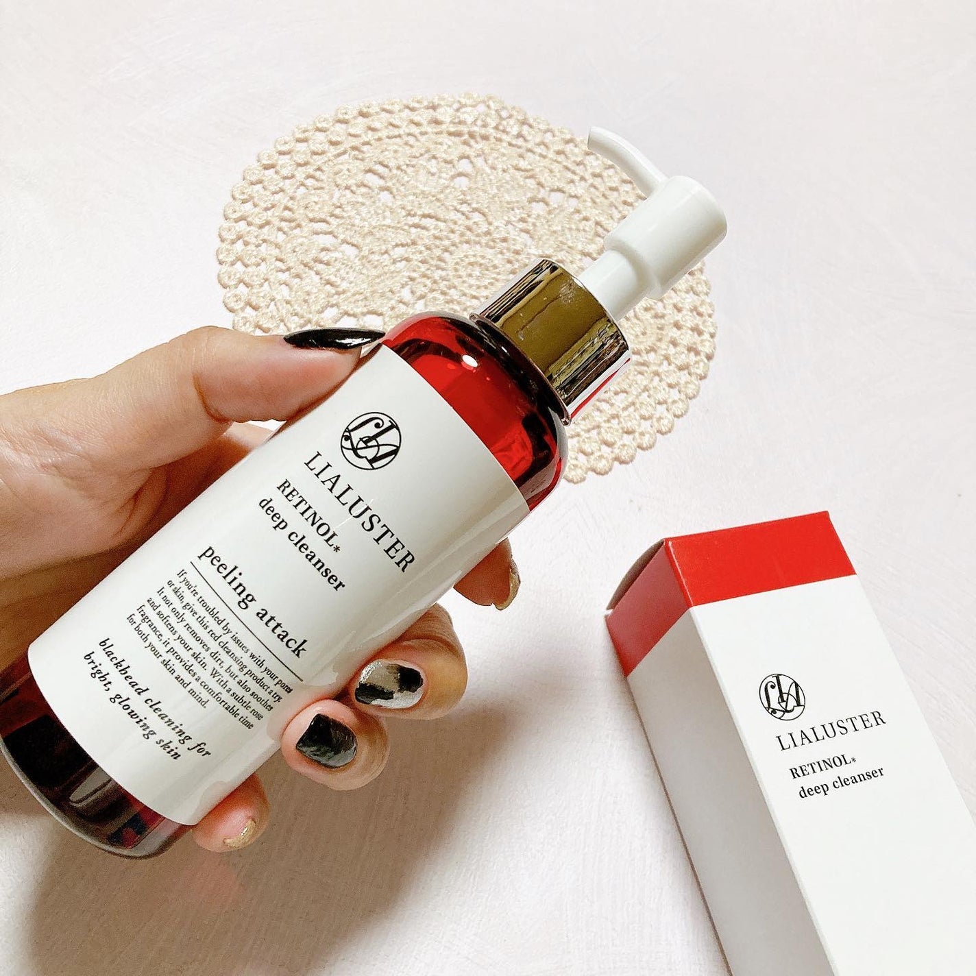 レチノールディープクレンザー/LIALUSTER/その他洗顔料を使ったクチコミ(5枚目)