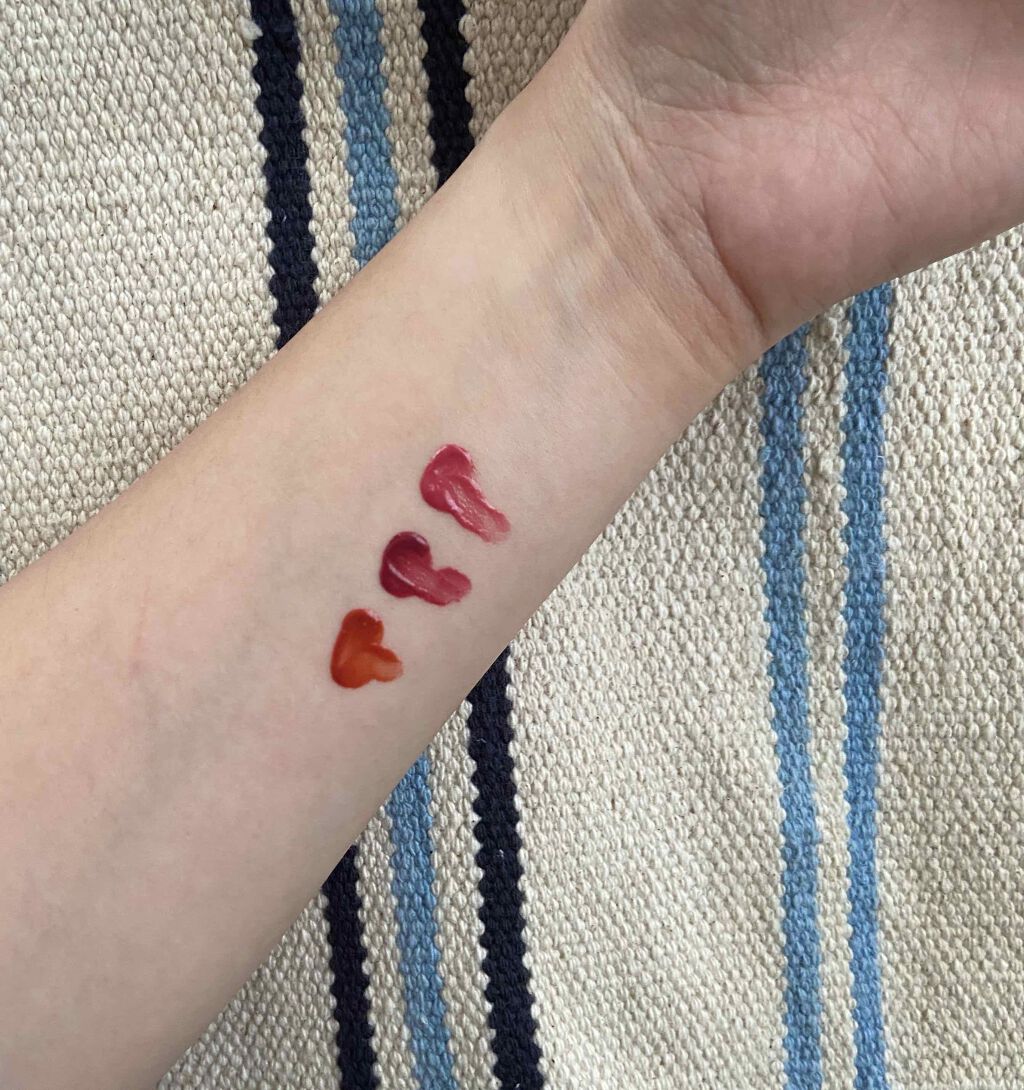 グラスティングウォーターティント/rom&nd/リップティントを使ったクチコミ(2枚目)