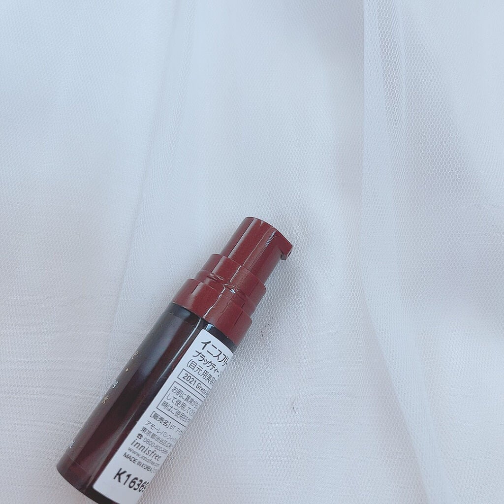 ブラックティー ユース アイ セラム/innisfree/アイケア・アイクリームを使ったクチコミ(3枚目)