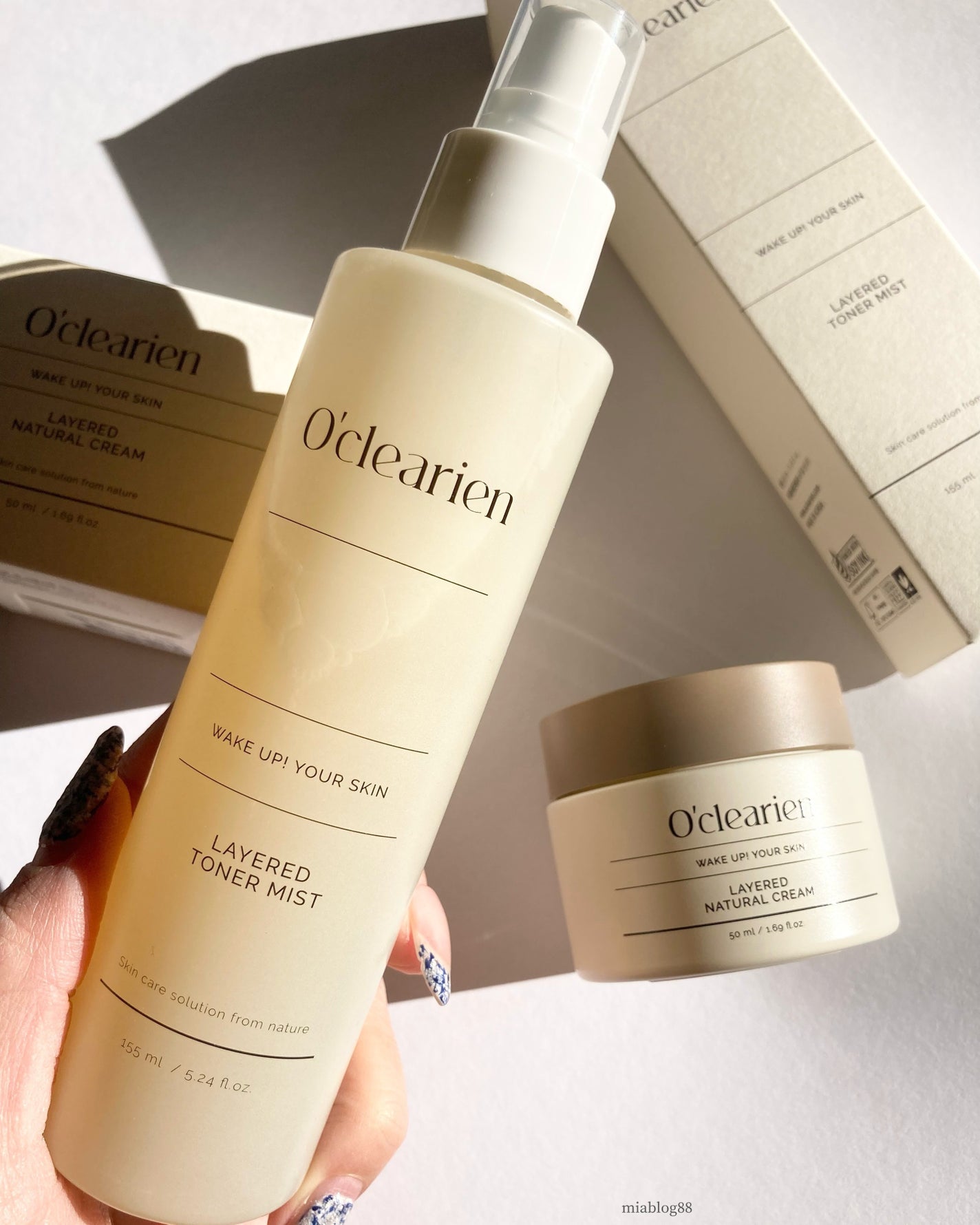 レイヤードトナーミスト/O'CLEARIEN/ミスト状化粧水を使ったクチコミ(1枚目)