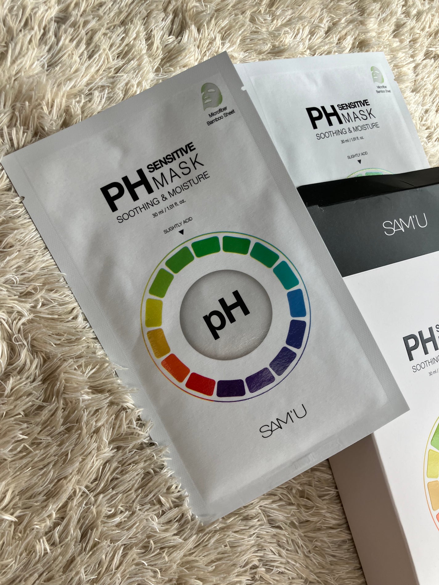 PHセンシティブマスクスージング&モイスト/SAM'U/シートマスク・パックを使ったクチコミ(3枚目)