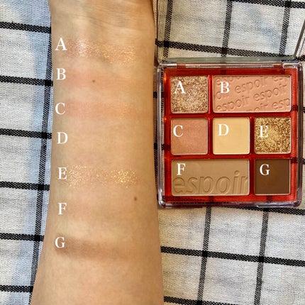 リアルアイパレット/espoir/マルチパレットを使ったクチコミ(2枚目)