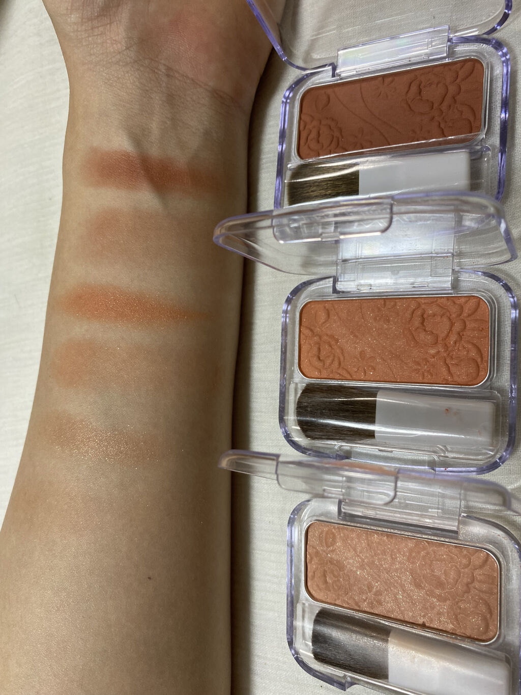 ナチュラル チークN/CEZANNE/パウダーチークを使ったクチコミ（2枚目）