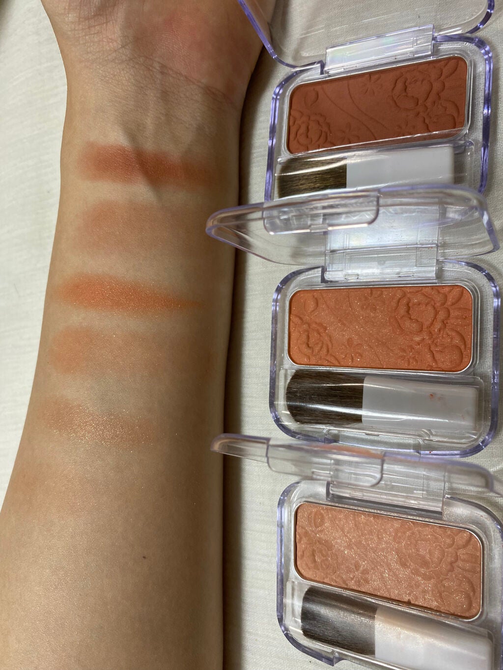 ナチュラル チークN/CEZANNE/パウダーチークを使ったクチコミ(2枚目)