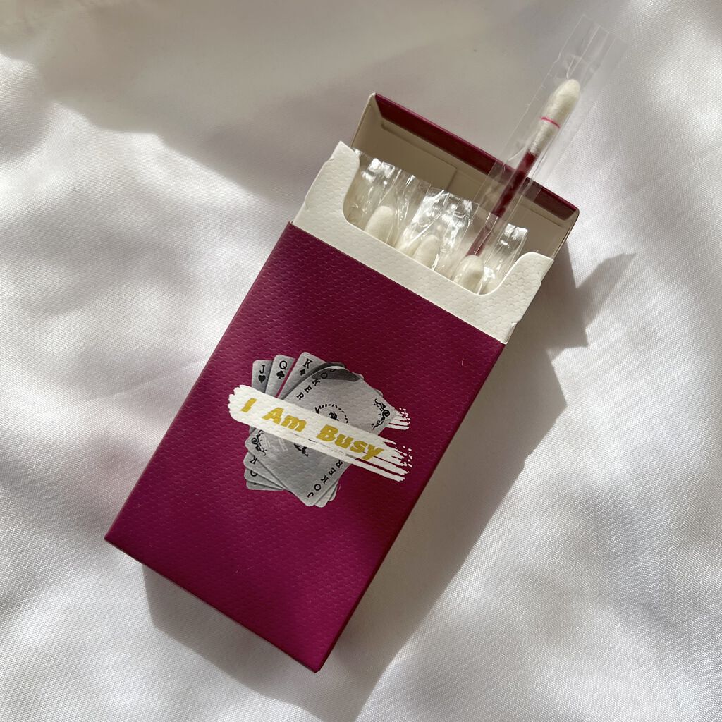 シガレット リキッドティント/FOMOMY/リップティントを使ったクチコミ（2枚目）