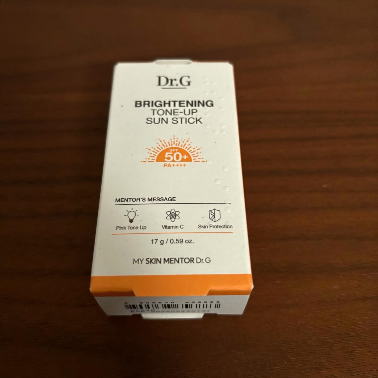 ブライトニングアップサンスティック SPF50+ PA++++/Dr.G/日焼け止めスティックを使ったクチコミ（2枚目）