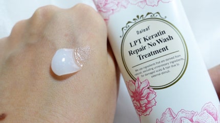 LPTケラチンリペア ノーウォッシュトリートメント/Daleaf/アウトバストリートメントを使ったクチコミ(3枚目)