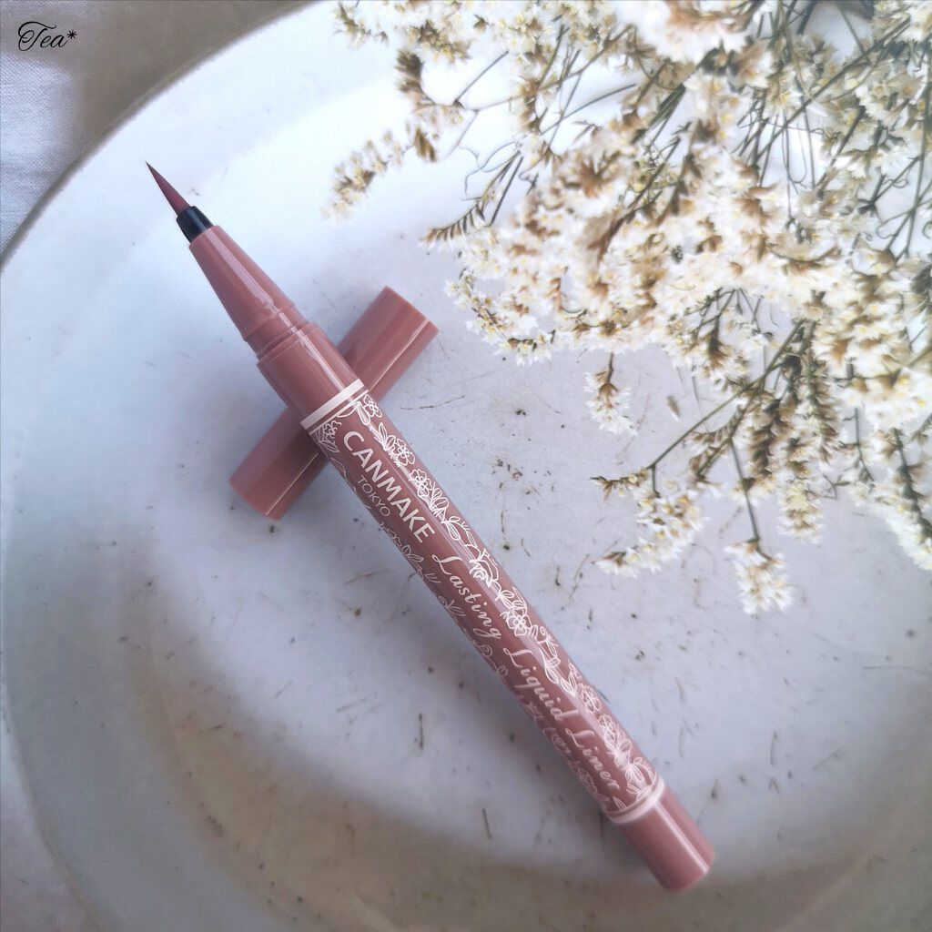 ラスティングリキッドライナー/キャンメイク/リキッドアイライナーを使ったクチコミ(1枚目)