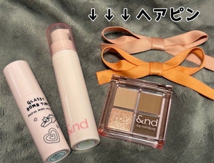 アンドバイロムアンド メロウアイパレット/&nd by rom&nd/アイシャドウパレットを使ったクチコミ(2枚目)