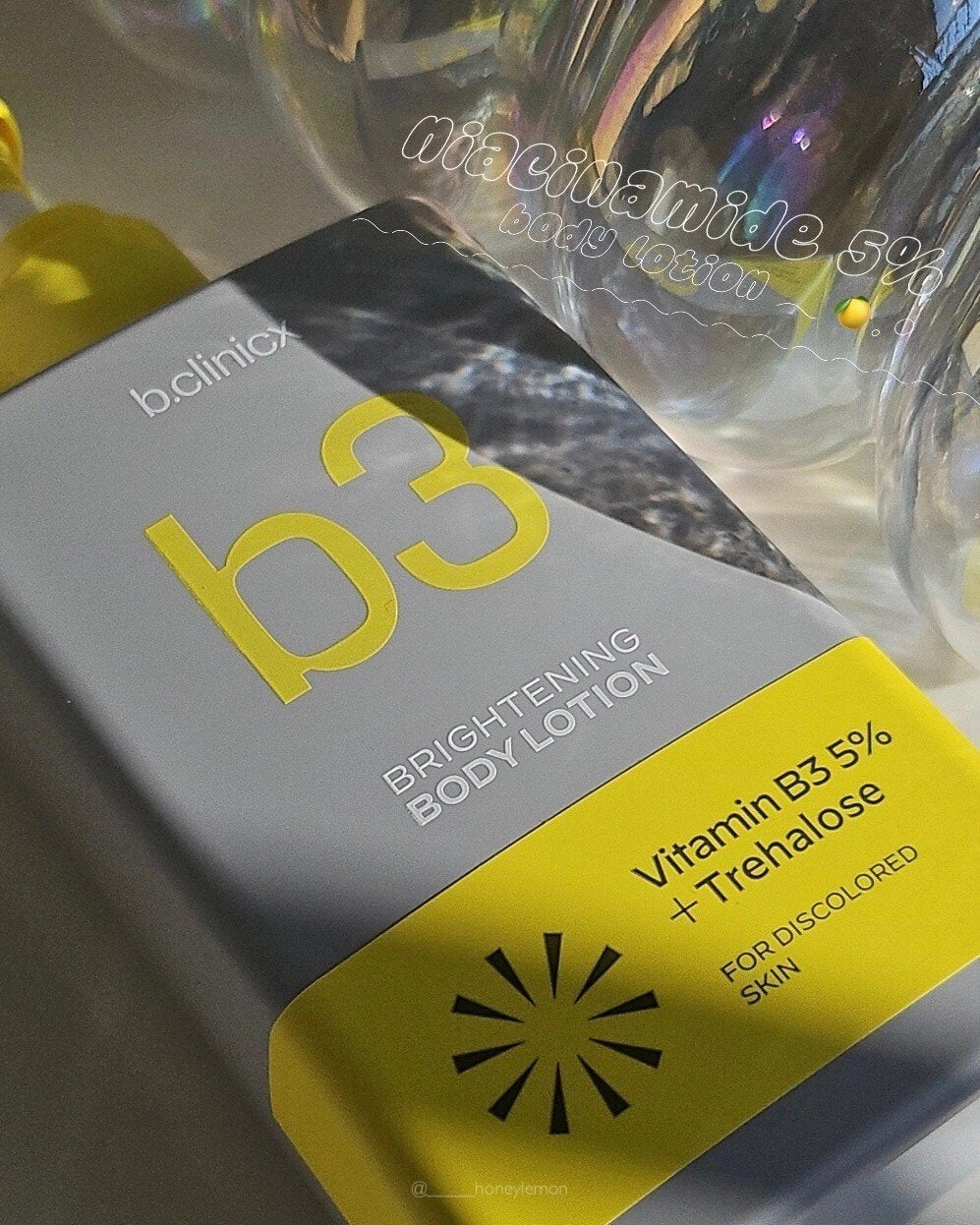 ナイアシンアミド 5% ボディローション/b.clinicx/ボディローションを使ったクチコミ(1枚目)