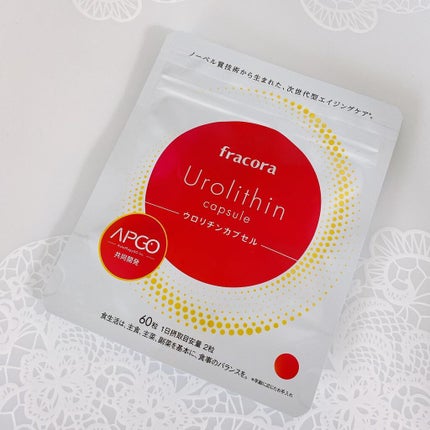 fracora ウロリチンカプセルのクチコミ「ウロリチンカプセル
\ノーベル賞技術から生まれた次世代型エイジングケアで内側から若々しく!/.....」(1枚目)