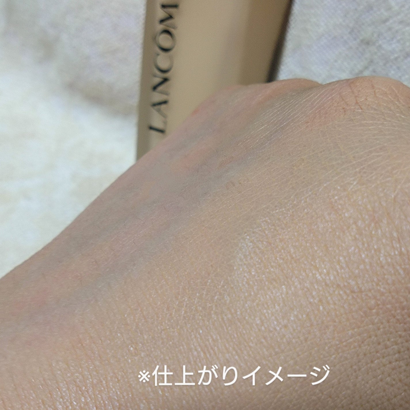 タンイドル ウルトラ ウェア リキッド N/LANCOME/リキッドファンデーションを使ったクチコミ(7枚目)