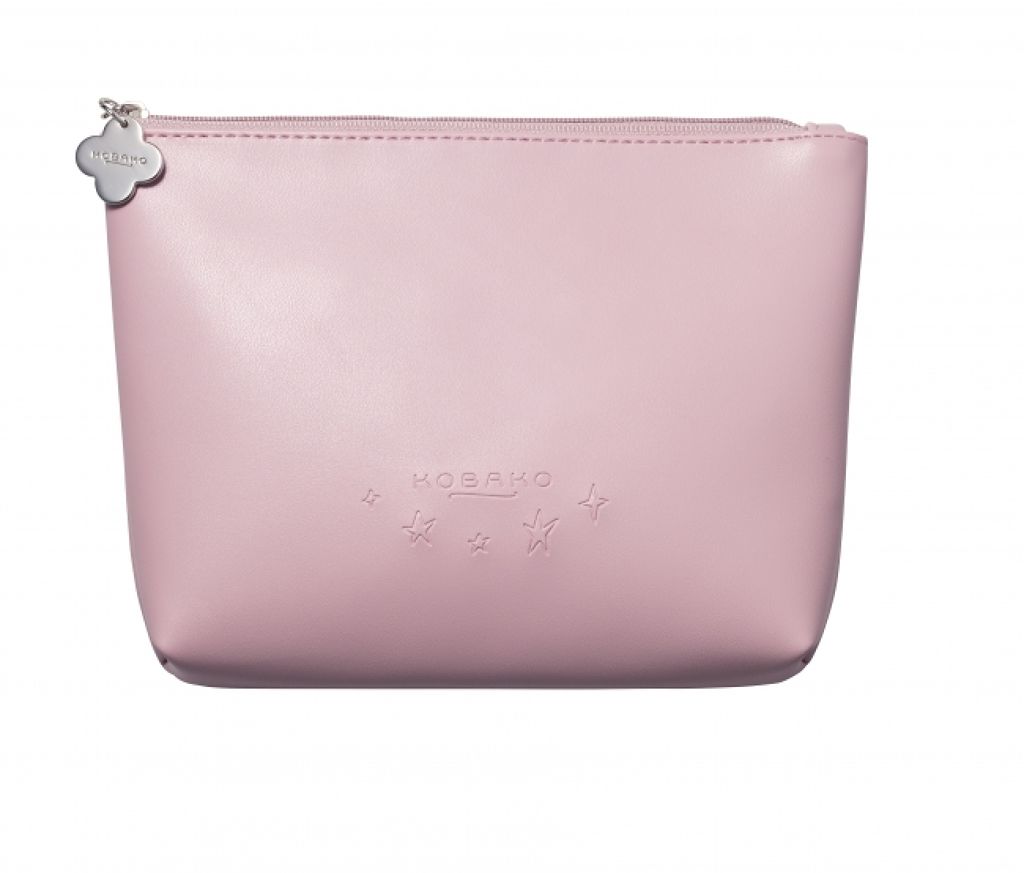 KOBAKO コスメティックミラーセット ピンク ポーチ