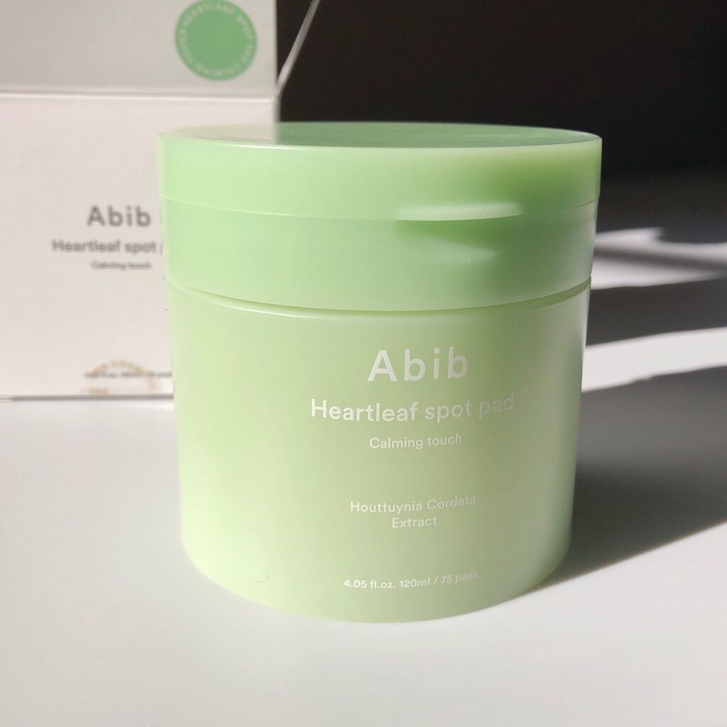 ドクダミカーミングタッチスポットパッド/Abib /トナーパッドを使ったクチコミ（1枚目）
