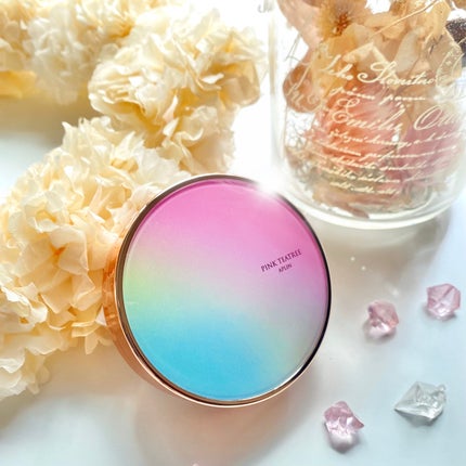 ピンクティーツリーカバークッション/APLIN/クッションファンデーションを使ったクチコミ(1枚目)