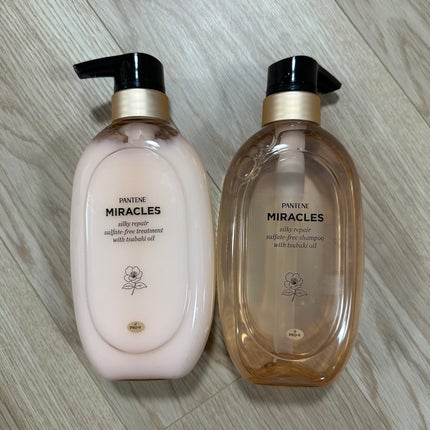 ミラクルズ サルフェート無添加&ジェントルリペア ボンドリペア シャンプー/トリートメント/パンテーン/市販シャンプーを使ったクチコミ(1枚目)