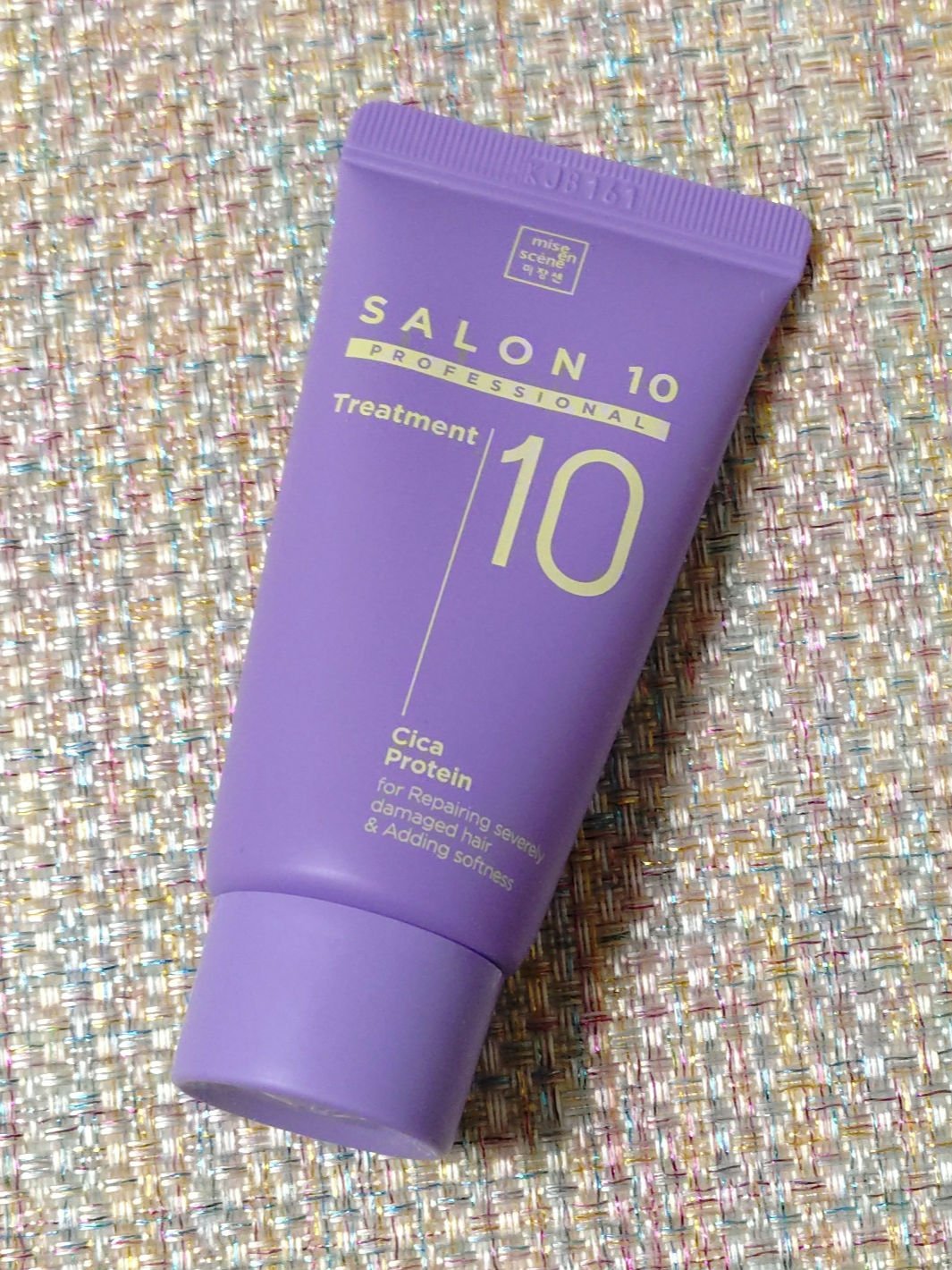 サロン10プロフェッショナルシカプロテイントリートメント/miseenscene/洗い流すヘアトリートメントを使ったクチコミ（1枚目）