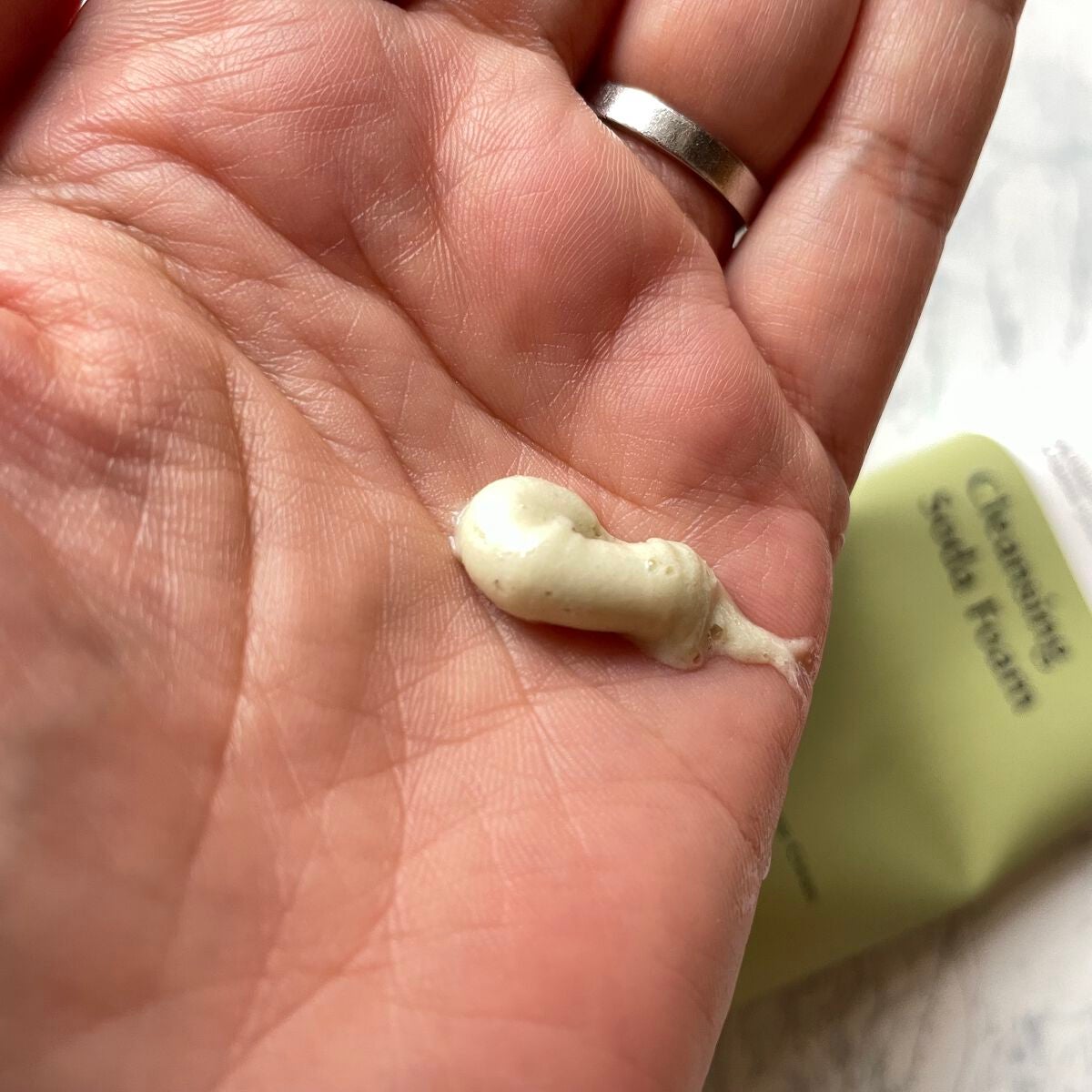 ソーダ洗顔料/manyo/洗顔フォームを使ったクチコミ(4枚目)