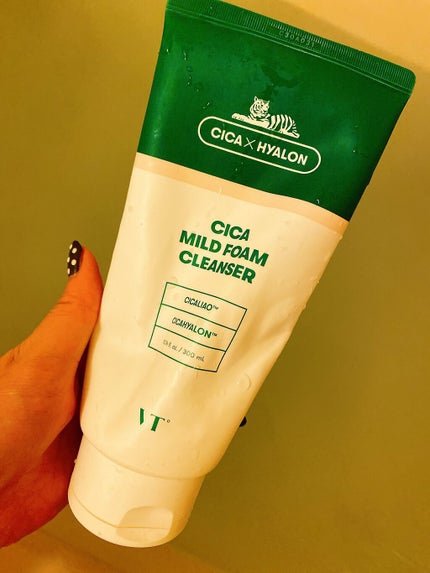 CICA マイルドフォームクレンザー/VT/洗顔フォームを使ったクチコミ(1枚目)