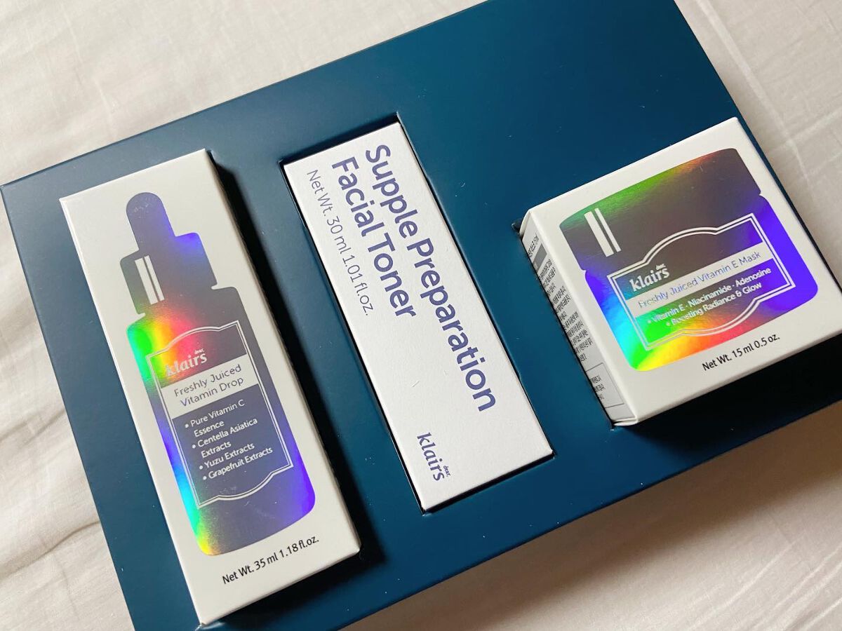 フレッシュリージュースドビタミンドロップ(35ml)/Klairs/美容液を使ったクチコミ（2枚目）