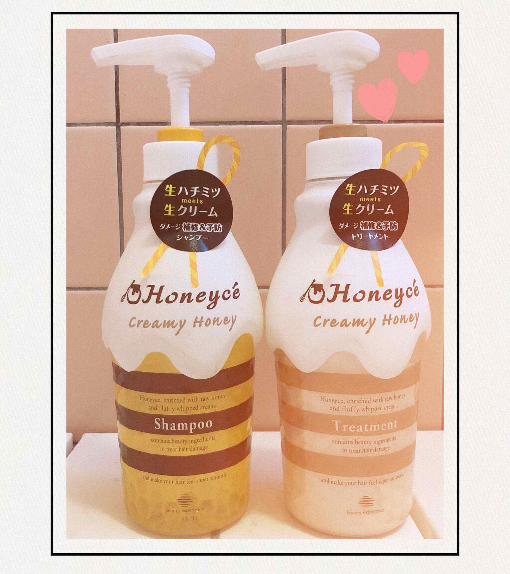 クリーミーハニー シャンプー/トリートメント/ハニーチェ/市販シャンプーを使ったクチコミ（1枚目）