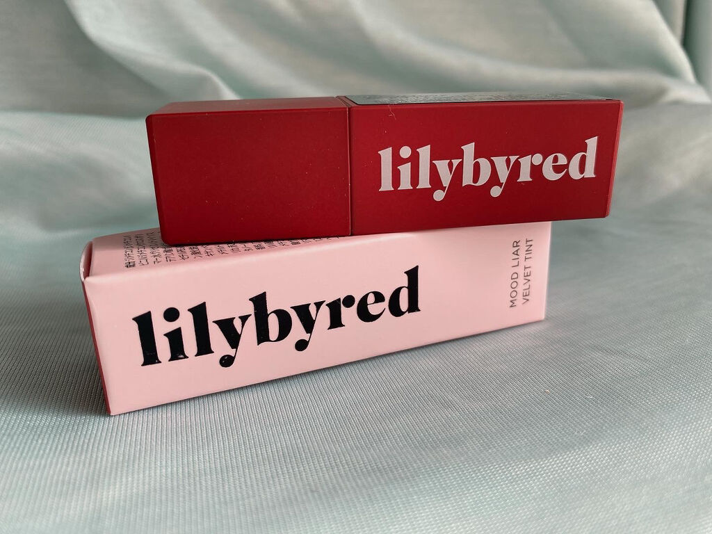 ムードライアー ベルベットティント/lilybyred/リップティントを使ったクチコミ（1枚目）