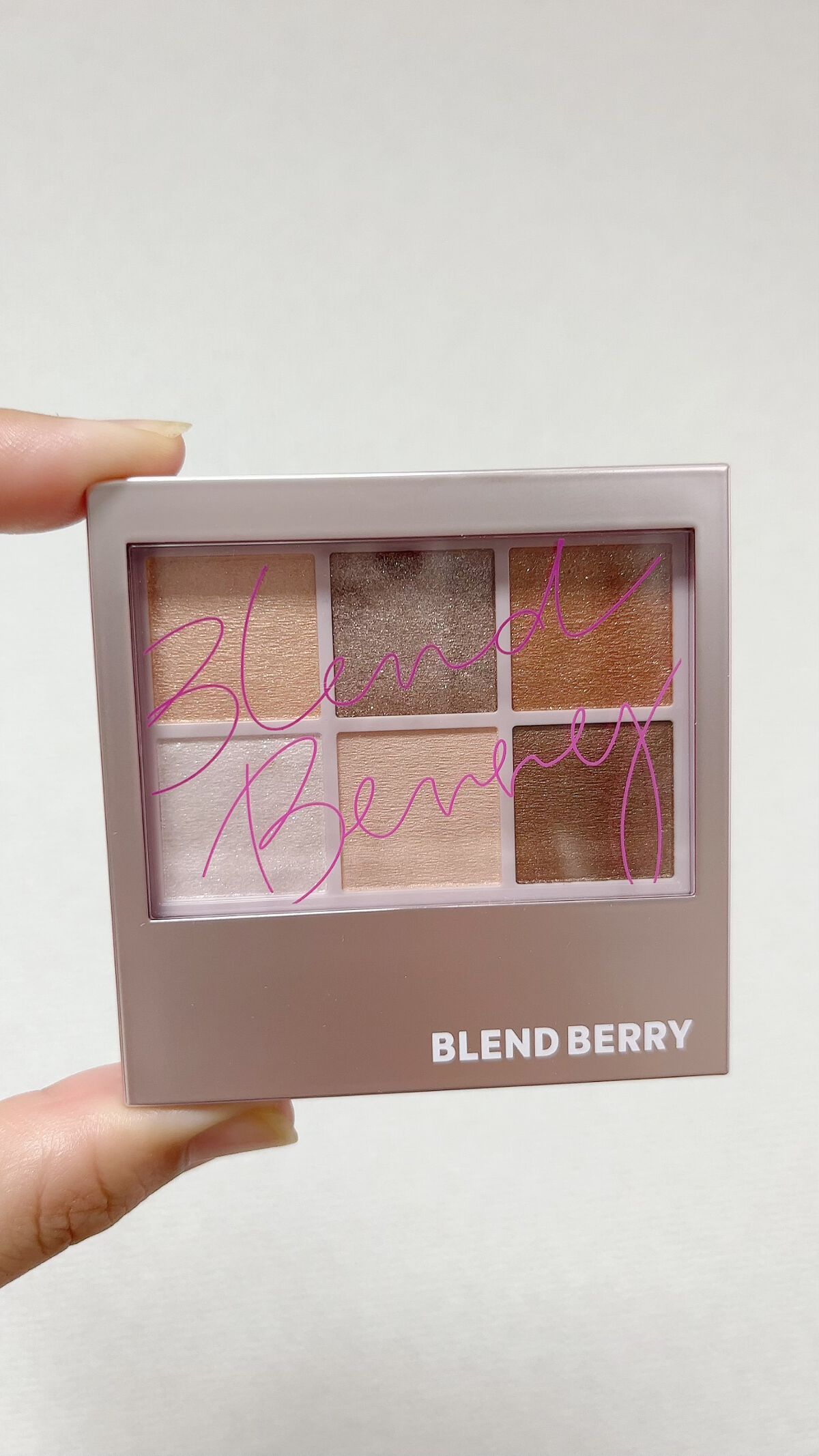 オーラクリエイション/BLEND BERRY/アイシャドウパレットを使ったクチコミ(2枚目)