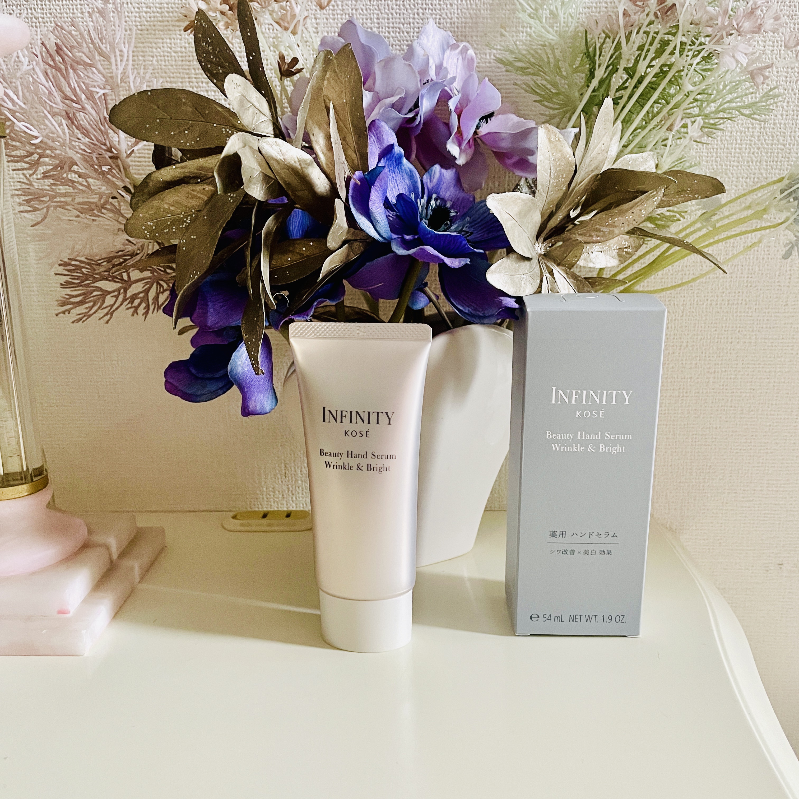 インフィニティ　ビューティーハンドセラム リンクル＆ブライト [医薬部外品]/インフィニティ/ハンドクリームを使ったクチコミ（1枚目）