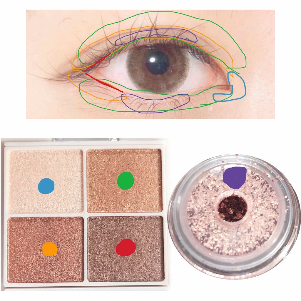 フレアリングカールマスカラ/キャンメイク/マスカラを使ったクチコミ(4枚目)