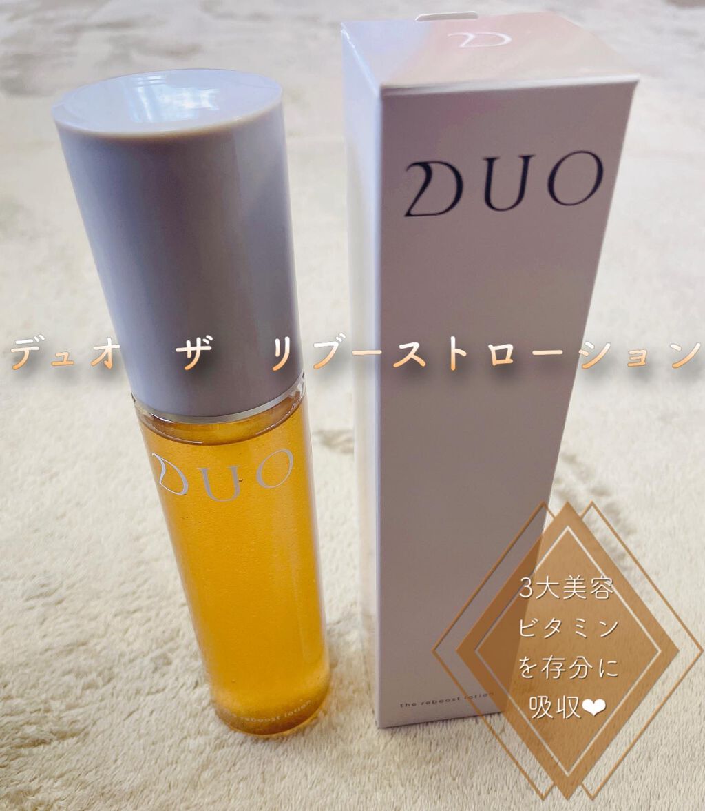 デュオ ザ リブーストローション  120ml/DUO/化粧水を使ったクチコミ（1枚目）