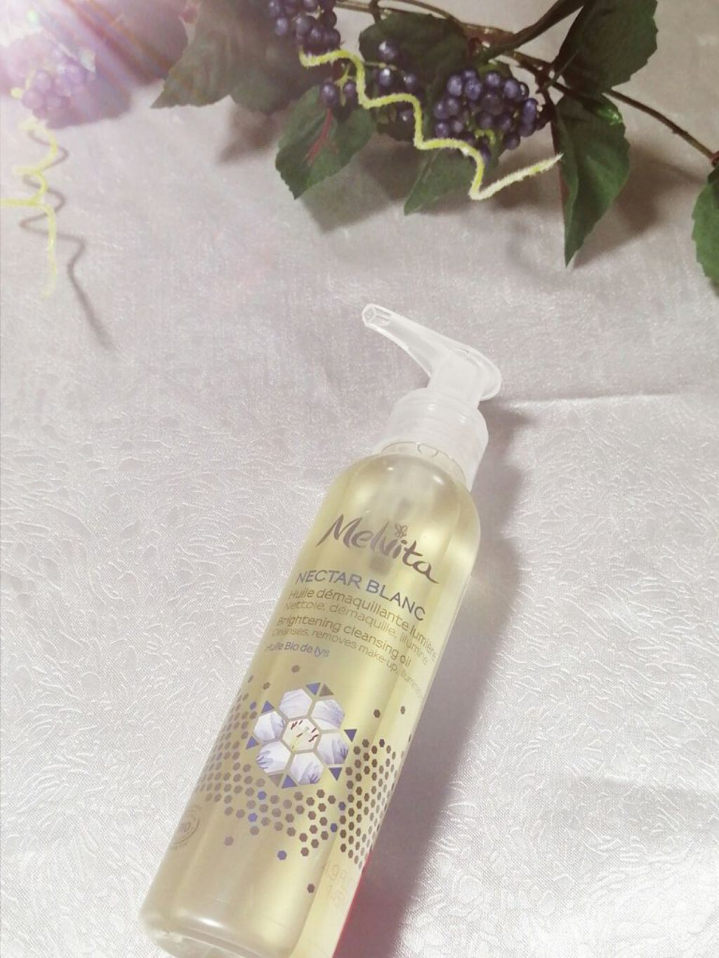 ネクターブラン クレンジングオイル /Melvita/オイルクレンジングを使ったクチコミ（1枚目）