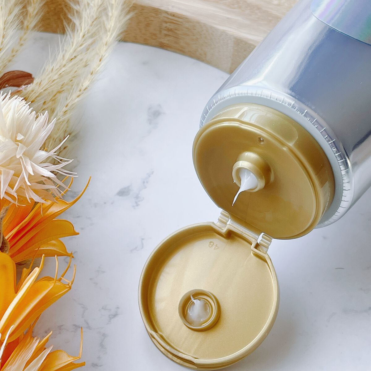 髪のキメ美容バリアトリートメント/エッセンシャル/洗い流すヘアトリートメントを使ったクチコミ(3枚目)