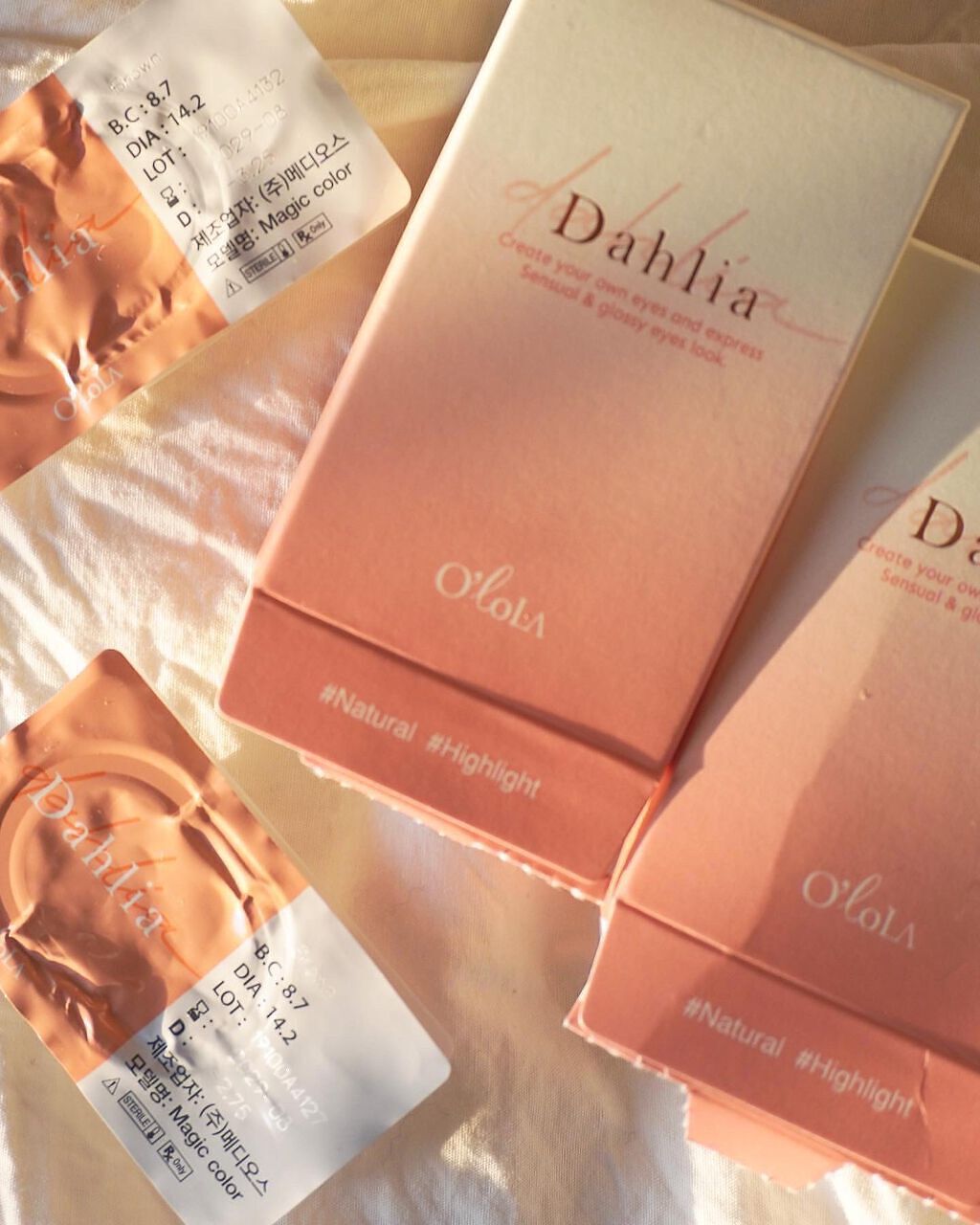 ダリアブラウンマンスリー (DAHLIA BROWN monthly)/OLOLA/1ヶ月(1MONTH)カラコンを使ったクチコミ(6枚目)