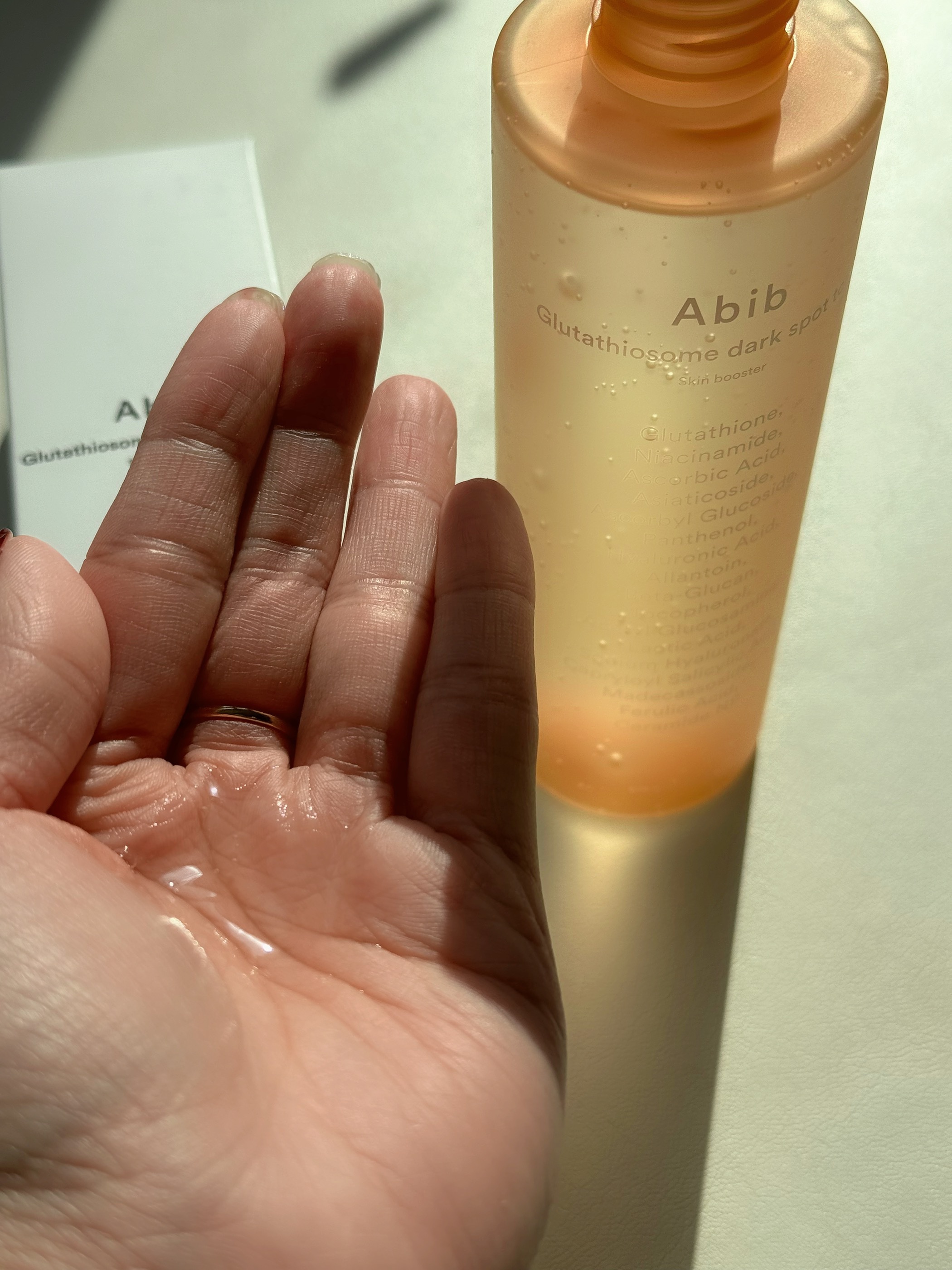 アビブ　グルタチオンソームダークスポットトナースキンブースター/Abib /化粧水を使ったクチコミ（3枚目）