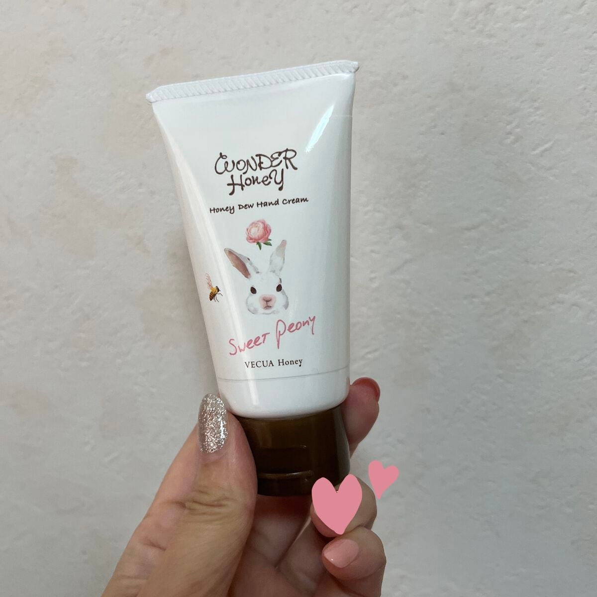 ワンダーハニー とろとろハンドクリーム スウィートピオニー/VECUA Honey/ハンドクリームを使ったクチコミ(1枚目)