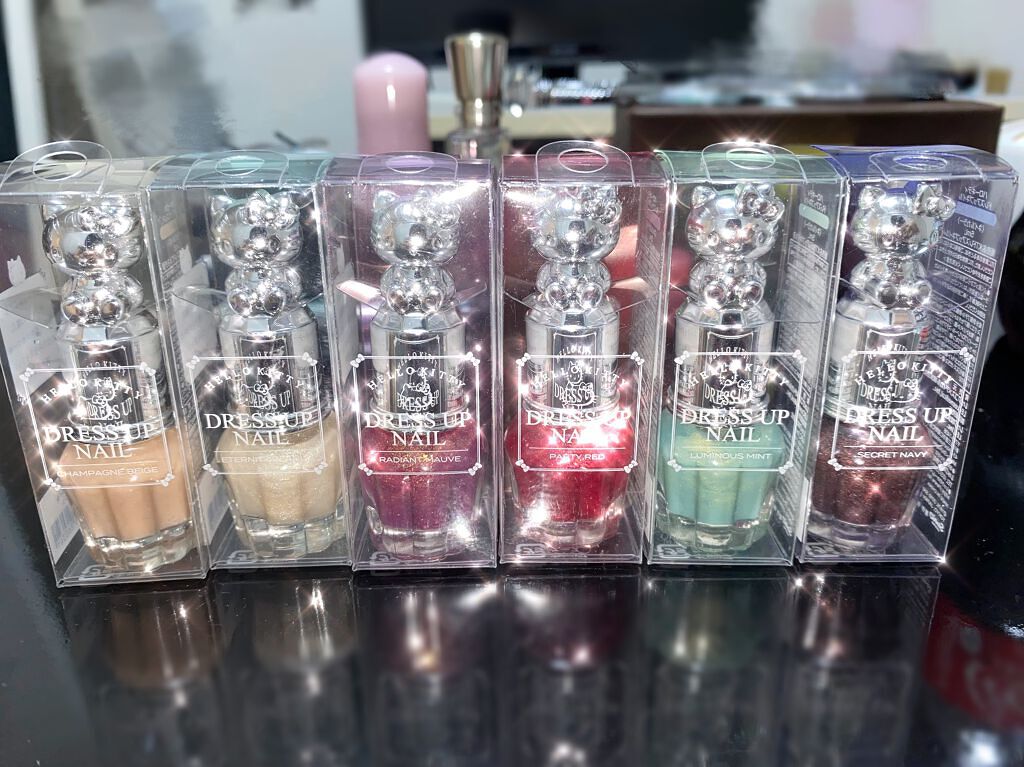 KTドレスアップネイル/ハローキティ/マニキュアを使ったクチコミ(1枚目)