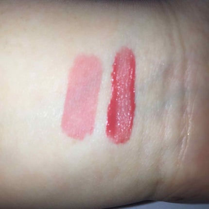 リップティントマット 01 コーラル/キャンメイク/リップグロスを使ったクチコミ(2枚目)