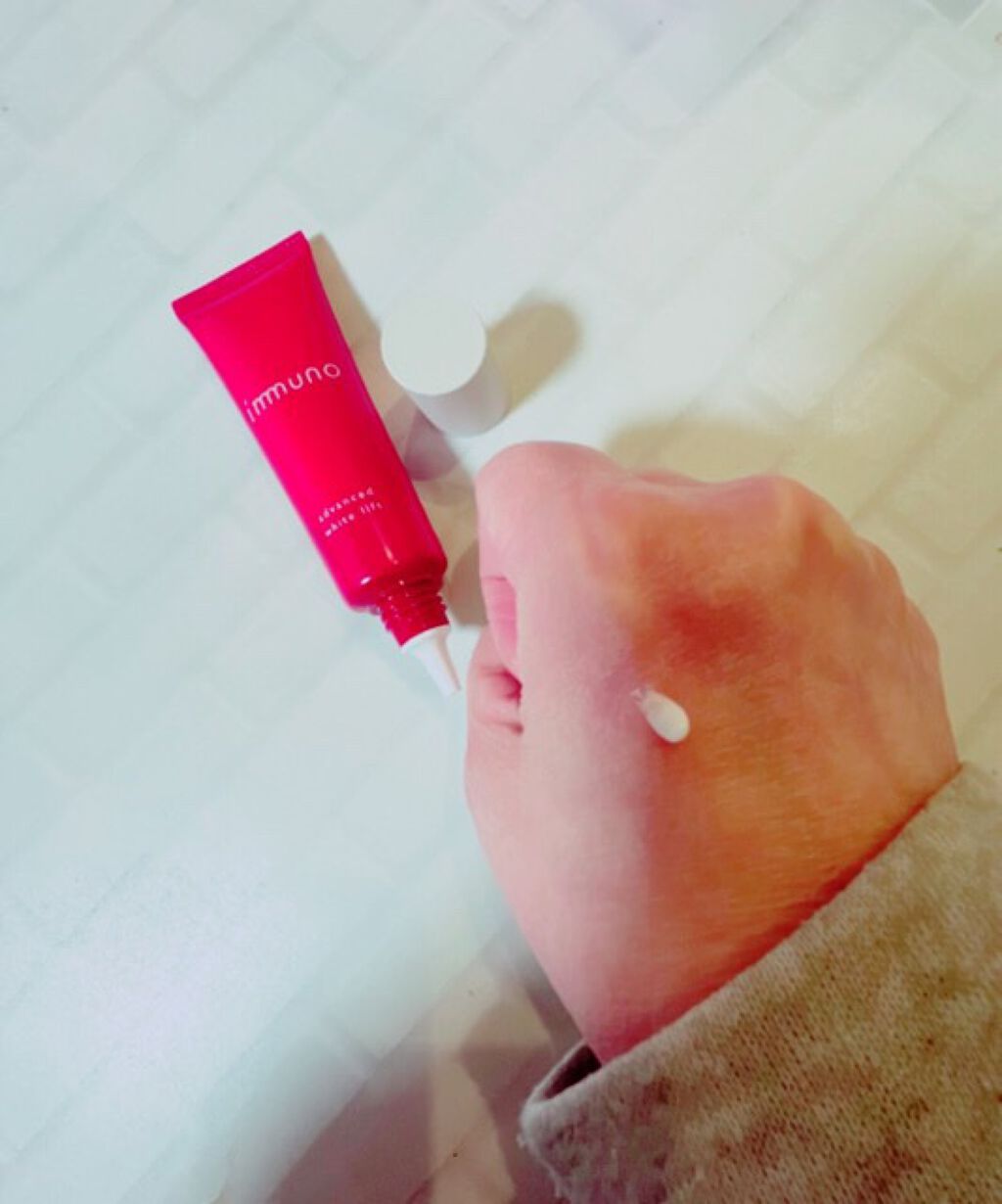  アドバンスド ホワイトリフト /immuno/フェイスクリームを使ったクチコミ（3枚目）