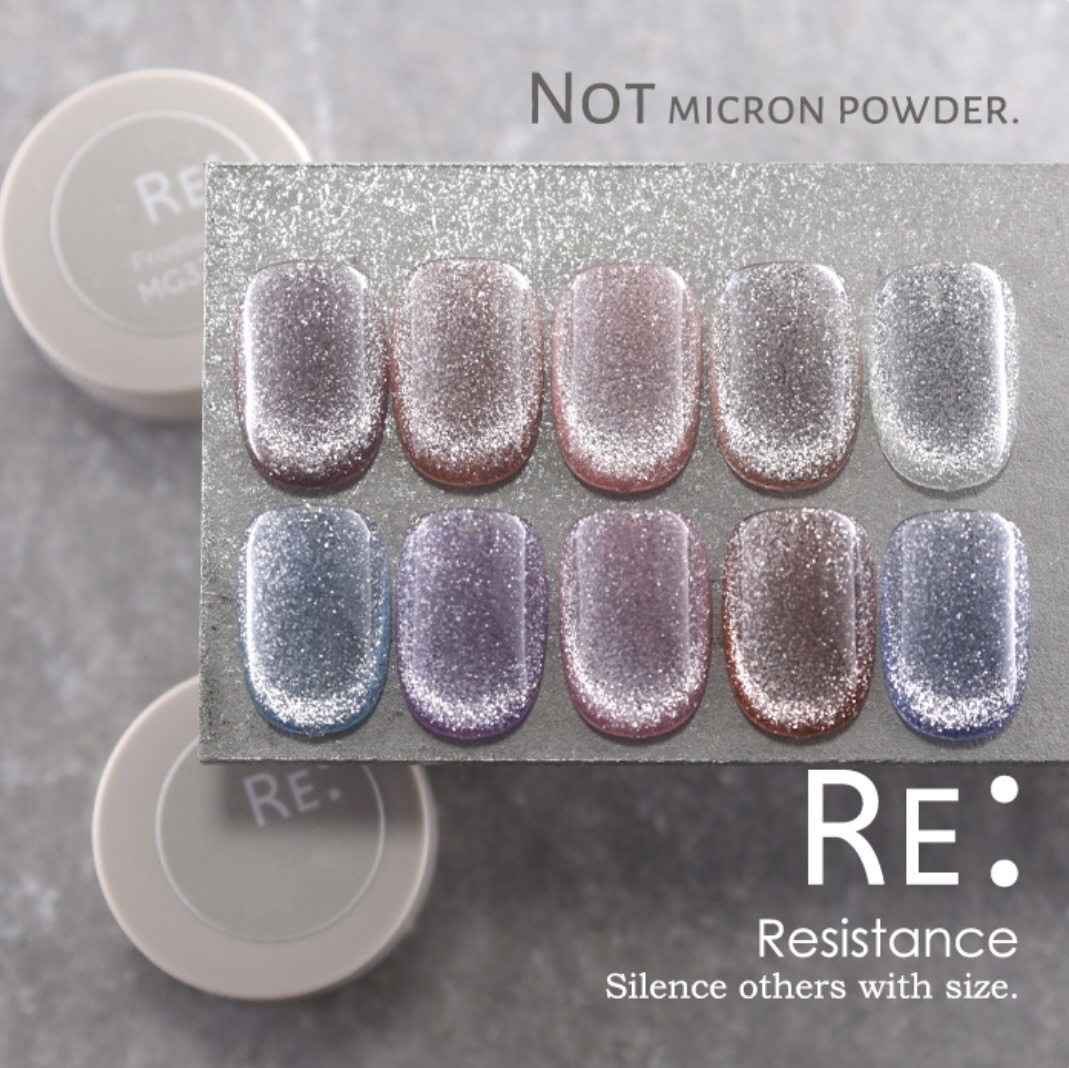 ユニコーンマグネットジェル/Beach/ジェルネイルを使ったクチコミ（3枚目）